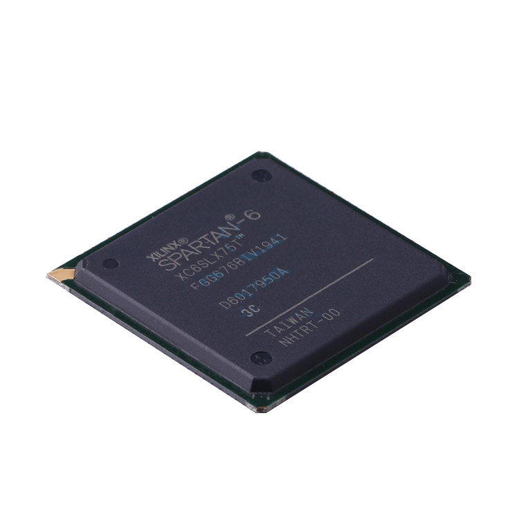 Στο ολοκληρωμένο κύκλωμα FPGA 348 ολοκληρωμένων κυκλωμάτων 676-FBGA αποθεμάτων XC6SLX75T-3FGG676C (27x27) I/O 676FBGA