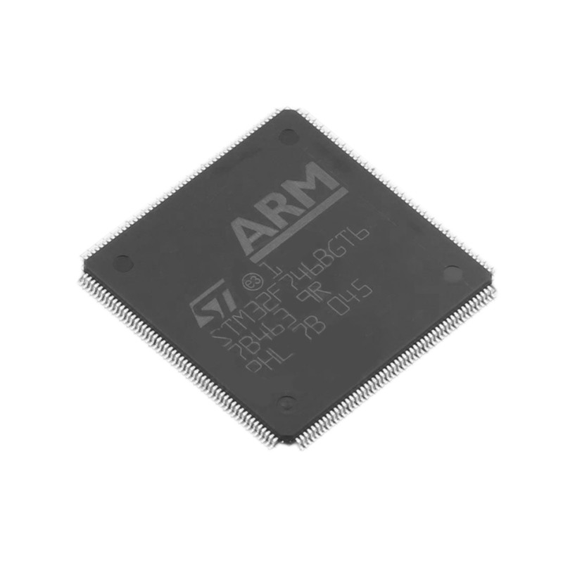 STM32F746BGT6 νέο και αρχικό τριανταδυάμπιτο ολοκληρωμένο κύκλωμα μικροελεγκτών ΛΆΜΨΗΣ 208-LQFP 216MHz 1MB