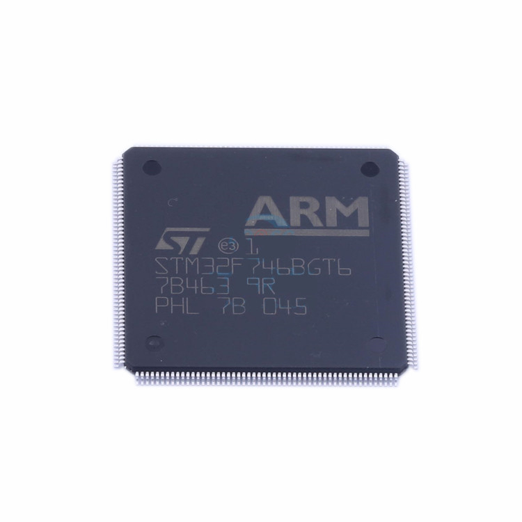 STM32F746BGT6 νέο και αρχικό τριανταδυάμπιτο ολοκληρωμένο κύκλωμα μικροελεγκτών ΛΆΜΨΗΣ 208-LQFP 216MHz 1MB