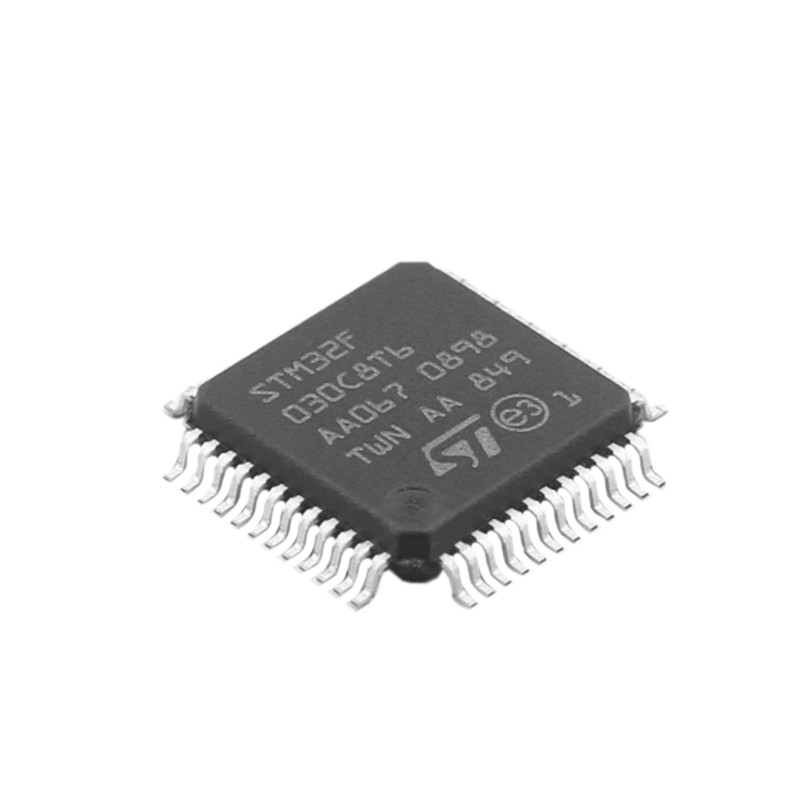 STM32F030C8T6 ηλεκτρονικά τμήματα ΜΙΚΡΟΕΛΕΓΚΤΏΝ RISC Microcontrol τσιπ MCU ολοκληρωμένου κυκλώματος STM32F030C8T6 LQFP48 νέα αρχικά