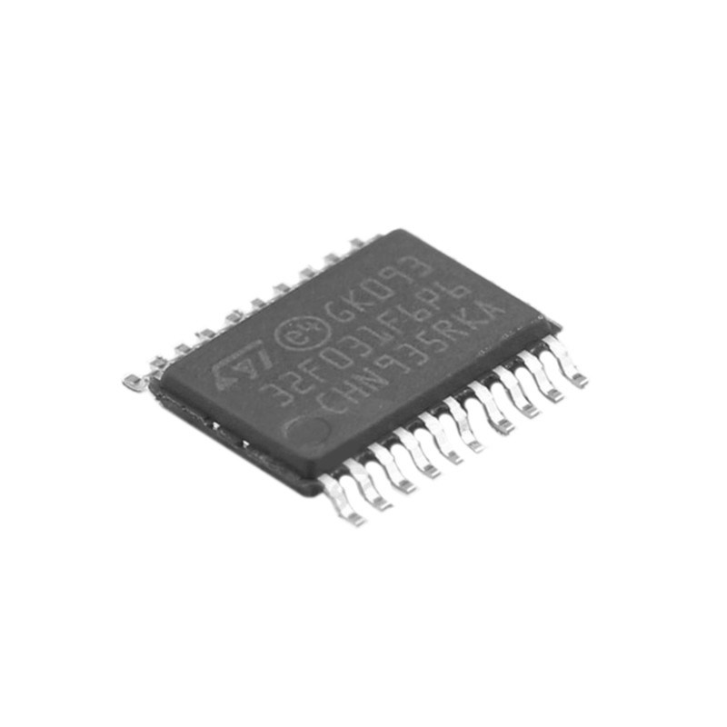 STM32F031F6P6 νέο τσιπ ολοκληρωμένου κυκλώματος PCB STM32F031F6P6 TSSOP20 48MHz 32KB ενισχυτών ελεγκτών ολοκληρωμένων κυκλωμάτων ελεγκτών