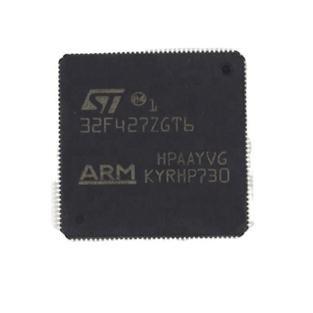 Στα τριανταδυάμπιτα 1MB μικροελεγκτών αποθεμάτων ολοκληρωμένα κυκλώματα STM32F427ZGT6 αποθεμάτων ηλεκτρονικής ΛΆΜΨΗΣ 144LQFP ολοκληρωμένου κυκλώματος MCU