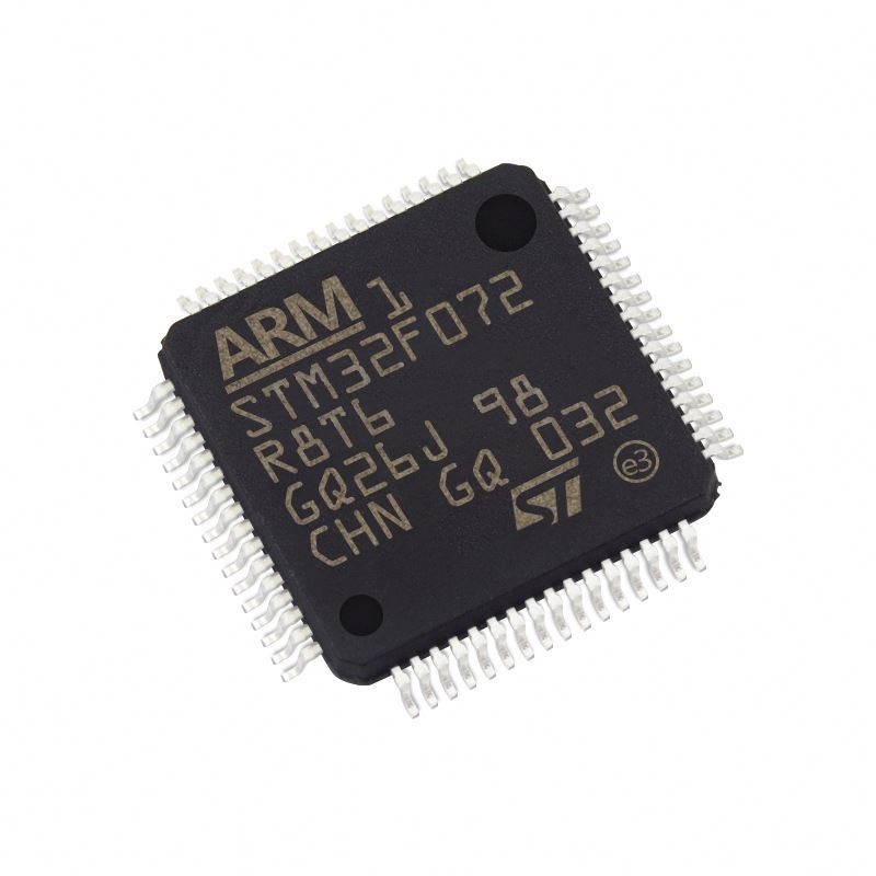 Στο ΤΣΙΠ STM32F072R8T6 ολοκληρωμένου κυκλώματος ΟΛΟΚΛΗΡΩΜΈΝΩΝ ΚΥΚΛΩΜΆΤΩΝ ολοκληρωμένου κυκλώματος MCU QFP64 64KB μικροελεγκτών ολοκληρωμένων κυκλωμάτων STM32F072R8T6 αποθεμάτων
