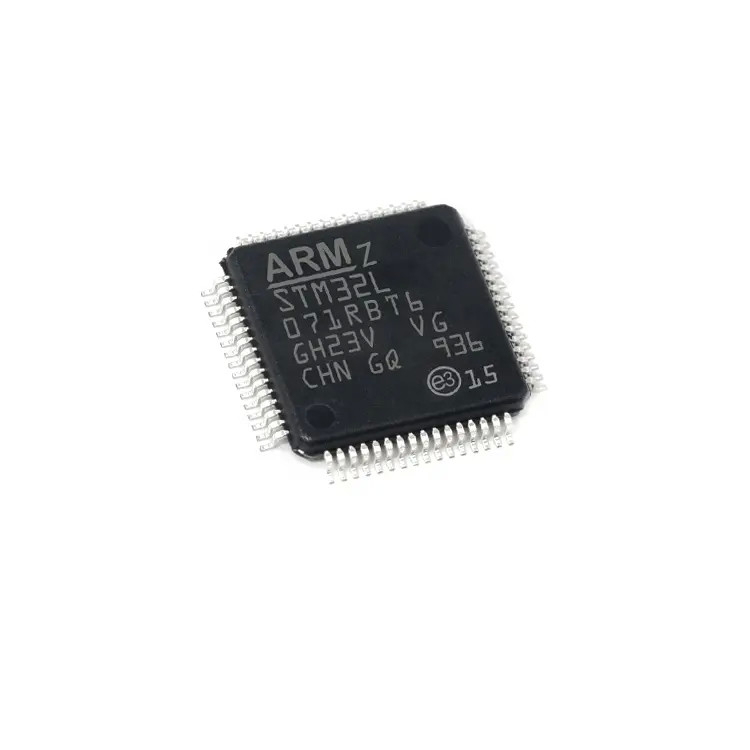 Στα τριανταδυάμπιτα 128KB μικροελεγκτών αποθεμάτων ολοκληρωμένα κυκλώματα STM32L071RBT6 ηλεκτρονικών τμημάτων ΛΆΜΨΗΣ 64LQFP ολοκληρωμένου κυκλώματος MCU