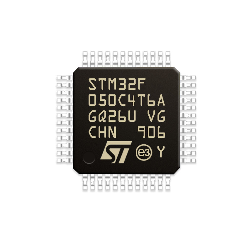 Οκτάμπιτο 16MHz 32KB ολοκληρωμένο κύκλωμα STM8S005C6T6 μικροελεγκτών σειράς ΛΆΜΨΗΣ 48-LQFP STM Chuangyunxinyuan STM8S005C6T6 MCU