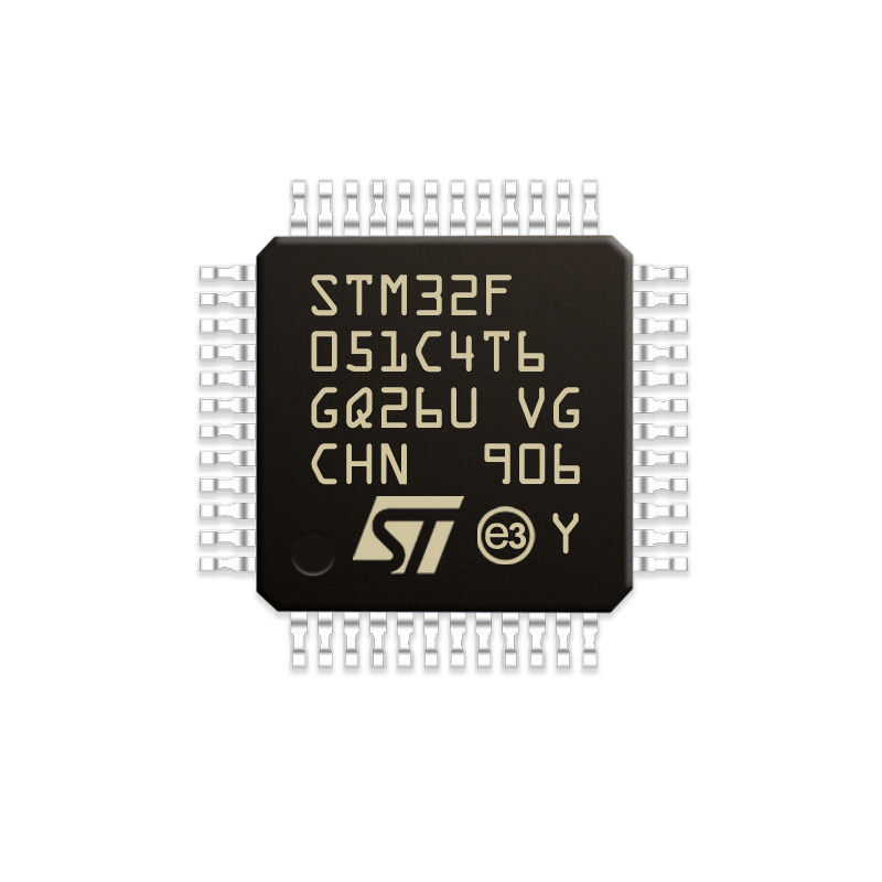 Οκτάμπιτο 16MHz 32KB ολοκληρωμένο κύκλωμα STM8S005C6T6 μικροελεγκτών σειράς ΛΆΜΨΗΣ 48-LQFP STM Chuangyunxinyuan STM8S005C6T6 MCU