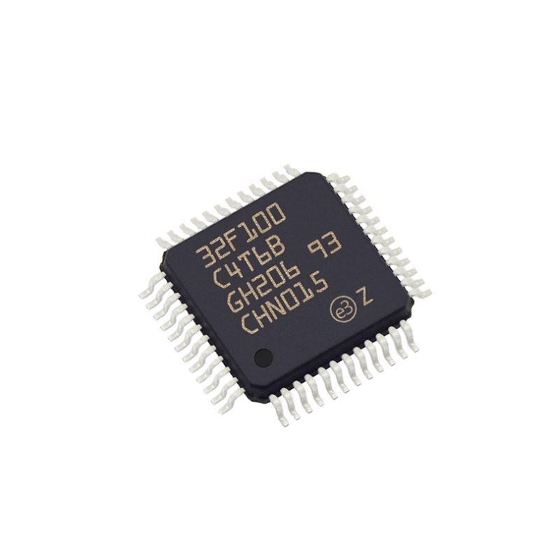 Οκτάμπιτο 16MHz 32KB ολοκληρωμένο κύκλωμα STM32F100C4T6B μικροελεγκτών σειράς ΛΆΜΨΗΣ 48-LQFP STM Chuangyunxinyuan STM32F100C4T6B MCU