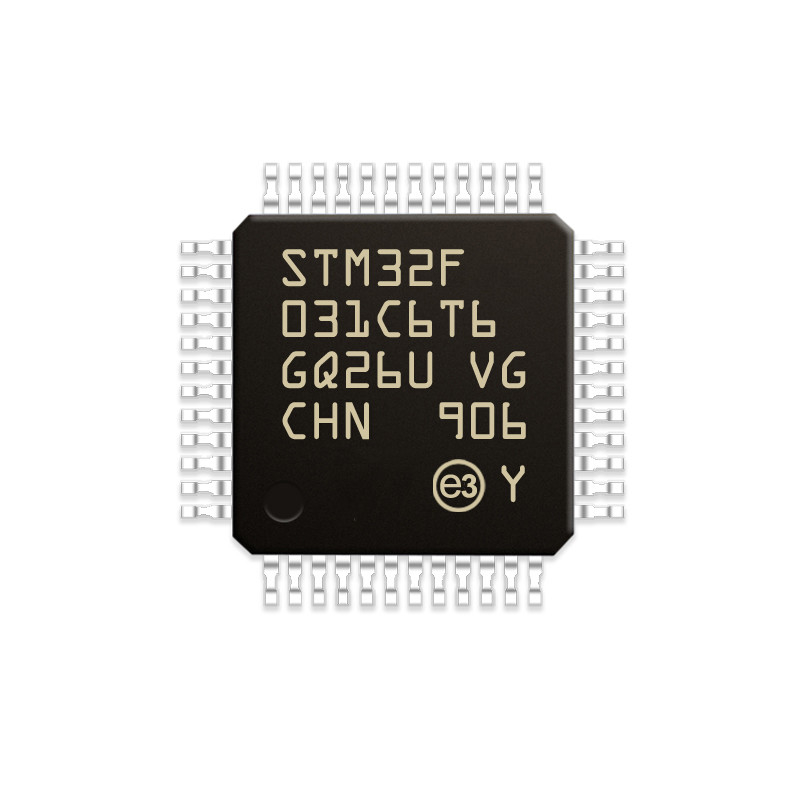 Οκτάμπιτο 16MHz 32KB ολοκληρωμένο κύκλωμα STM32F031C6T6 μικροελεγκτών σειράς ΛΆΜΨΗΣ 48-LQFP STM Chuangyunxinyuan STM32F031C6T6 MCU