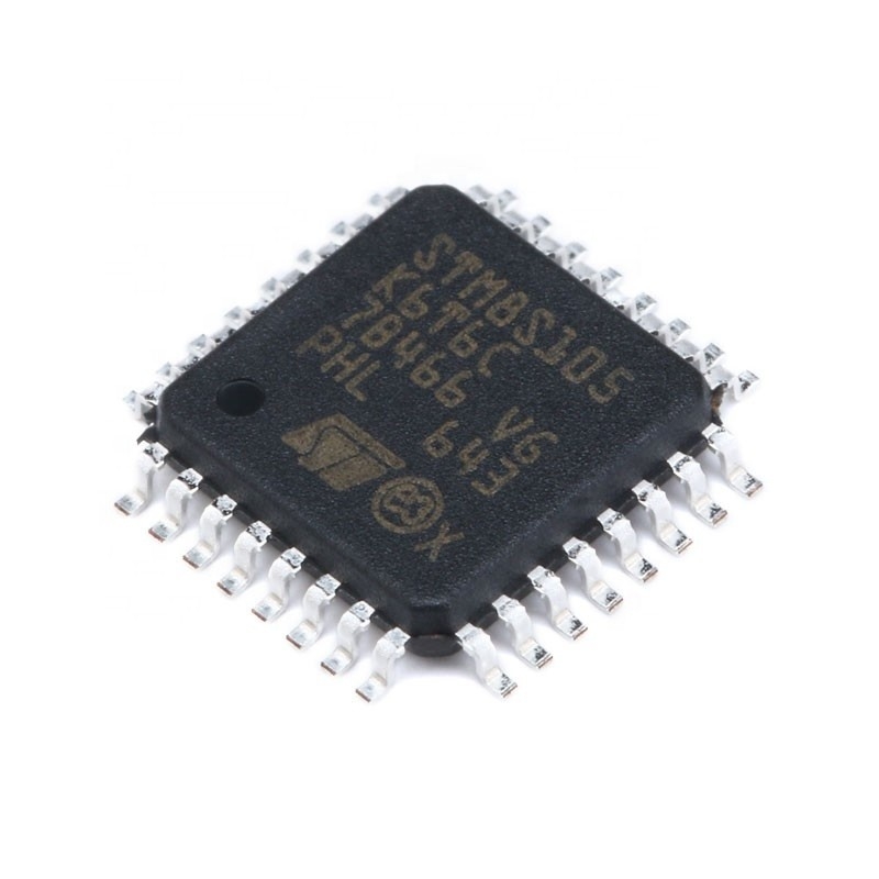 Αρχικά ενσωματωμένα τσιπ STM8S105K6T6C ολοκληρωμένου κυκλώματος μικροελεγκτών ηλεκτρονικής BOM LQFP32 τμημάτων ολοκληρωμένων κυκλωμάτων Chuangyunxinyuan