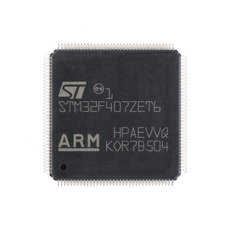 Τριανταδυάμπιτος 512KB ΒΡΑΧΙΌΝΩΝ Chuangyunxinyuan STM32 ηλεκτρικός μικροελεγκτής προμηθειών 144-LQFP φλοιών M4 MCU αρχικός στο απόθεμα STM32F407ZET6