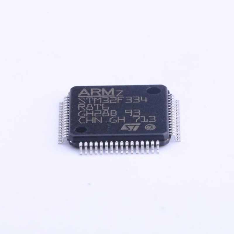 Τριανταδυάμπιτος STM32 δίσκος 64-καρφιτσών LQFP λάμψης 2.5V/3.3V φλοιών M4 RISC 64KB ΒΡΑΧΙΌΝΩΝ MCU - ολοκληρωμένο κύκλωμα δίσκων STM32F334R8T6