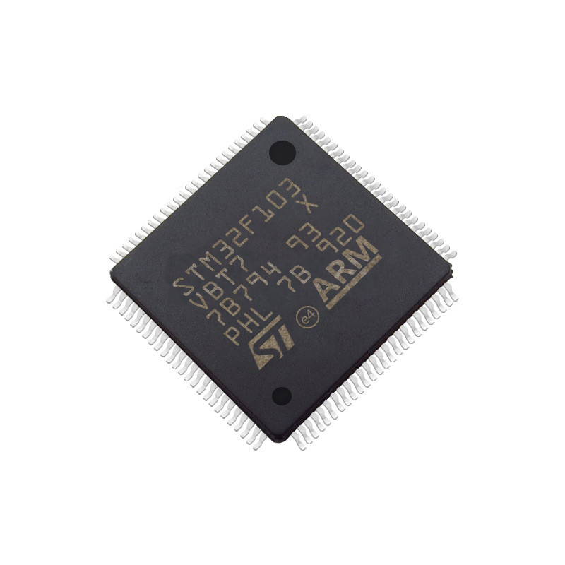 STM32F103VBT7 νέο αρχικό ΤΣΙΠ ολοκληρωμένων κυκλωμάτων LQFP100 MCU STM32F103VBT7 ηλεκτρονικών τμημάτων μικροελεγκτών σε απευθείας σύνδεση