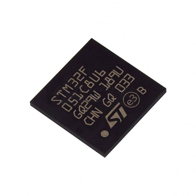 Εγχώριες επιπλώσεις STM32F051C8U6 ελεγκτών MCU μικροϋπολογιστών ενθυλάκωσης QFN48 υπηρεσιών καταλόγων Bom στο ολοκληρωμένο κύκλωμα ΑΠΟΘΕΜΆΤΩΝ