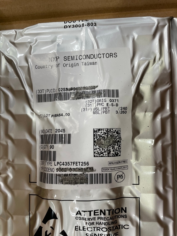 LPC4357FET256    BGA256   Ολοκαίνουργιος αρχικός αχρησιμοποίητος μικροελεγκτών ολοκληρωμένου κυκλώματος τσιπ ολοκληρωμένων κυκλωμάτων