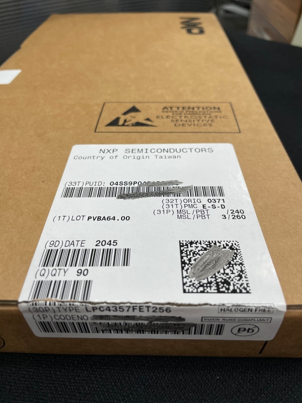 LPC4357FET256    BGA256   Ολοκαίνουργιος αρχικός αχρησιμοποίητος μικροελεγκτών ολοκληρωμένου κυκλώματος τσιπ ολοκληρωμένων κυκλωμάτων